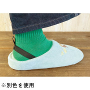 刺繡拖鞋 [含羞草]・淺綠