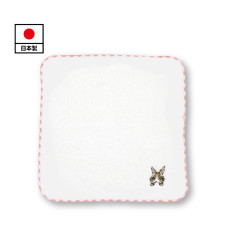 毛巾手帕 [瑪西]・粉紅邊 (預計6月底-7月到貨)