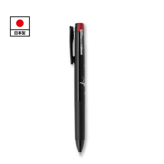 Sarasa 3色原子筆0.4 [奸笑貓]・黑 (預計7月底-8月到貨)