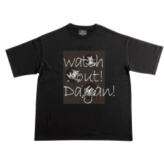 Loose Tee [Watch out] M・Black (Estimate Arrival Date: End of Oct to Nov)